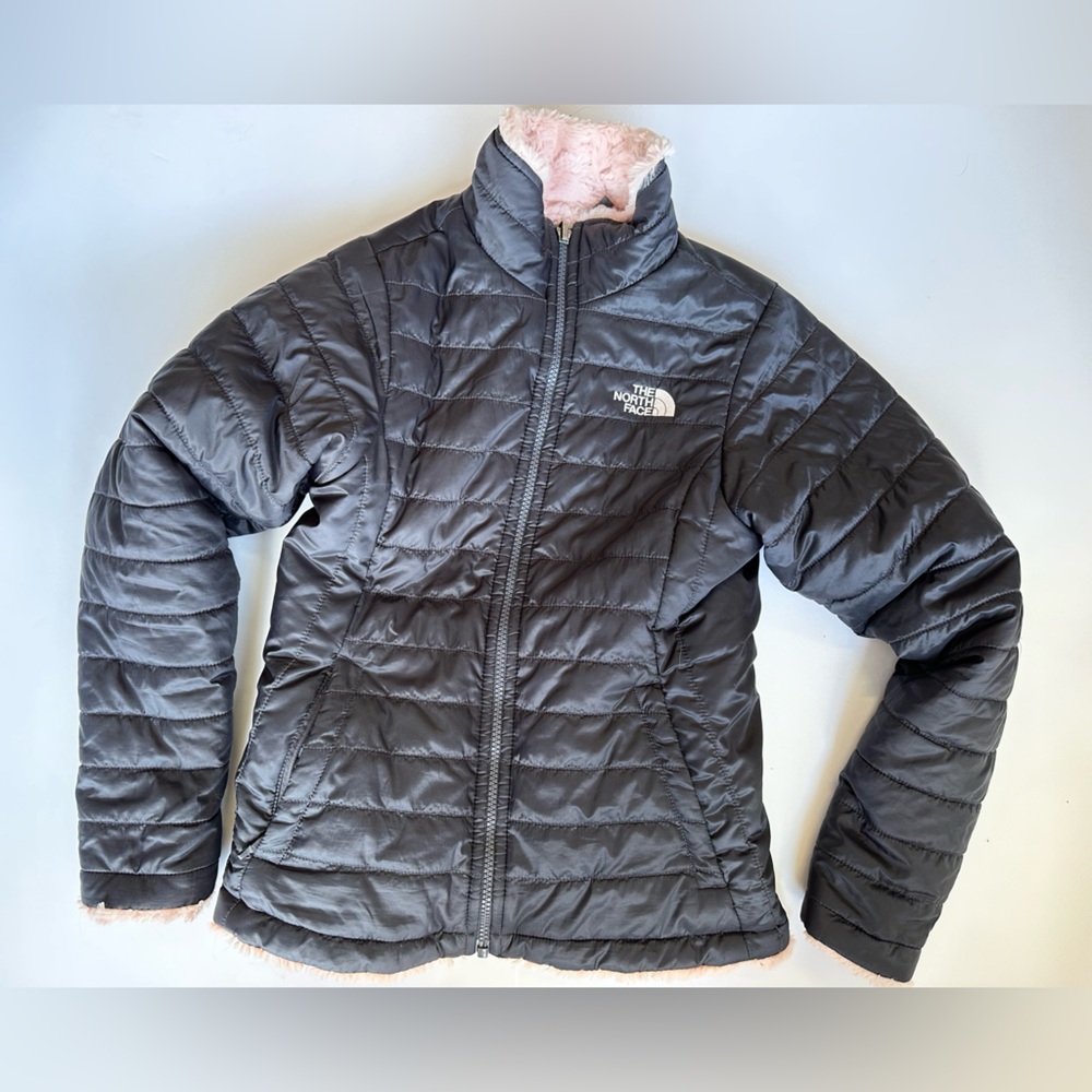 North Face Kids down reversible jacket‎ size 10/12